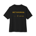 Metahuman Graphic Tee — Oversized Boxy Sci-Fi Streetwear T-Shirt