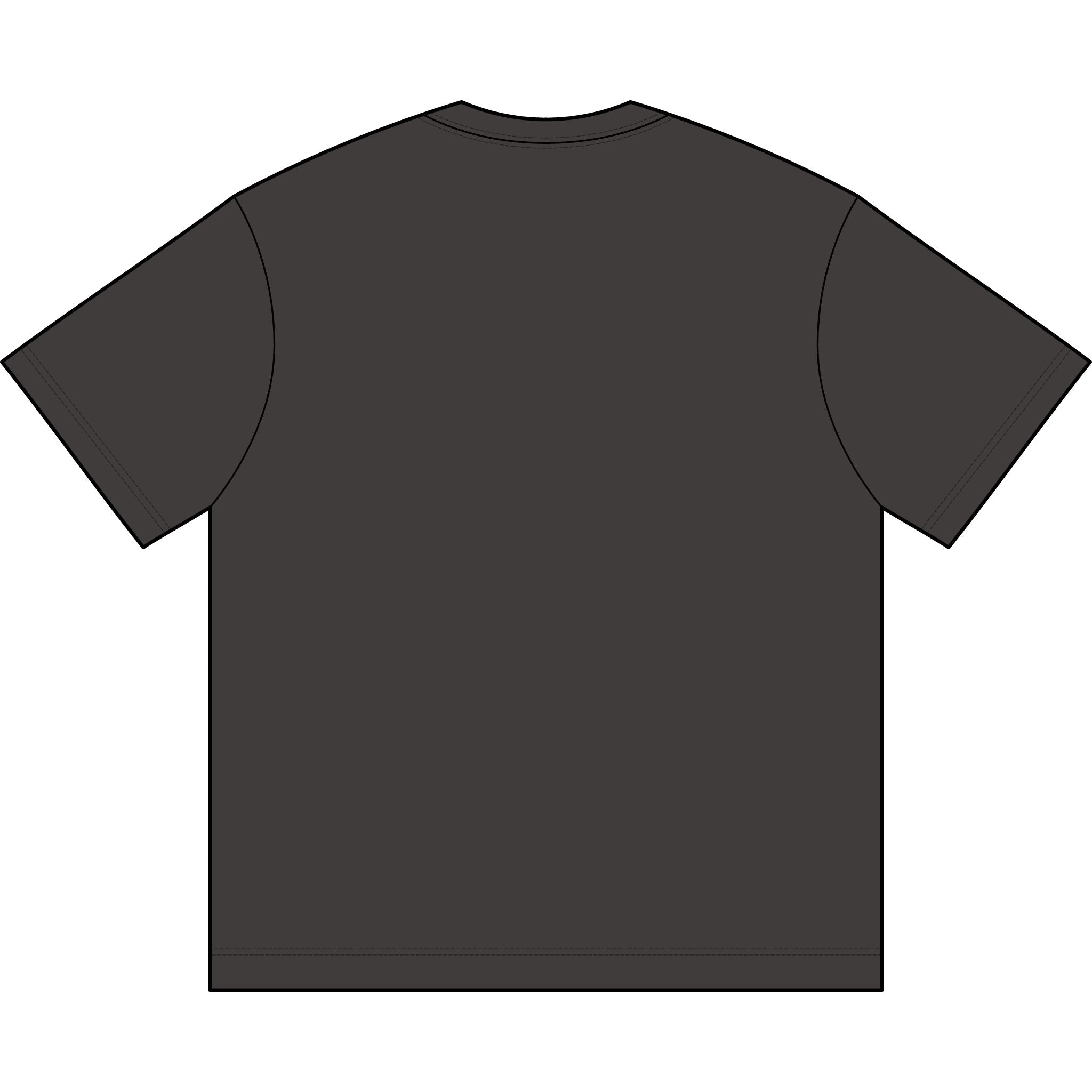 Minimal Words Box Tee – 'Minimal Words, Maximum Actions' Star Graphic