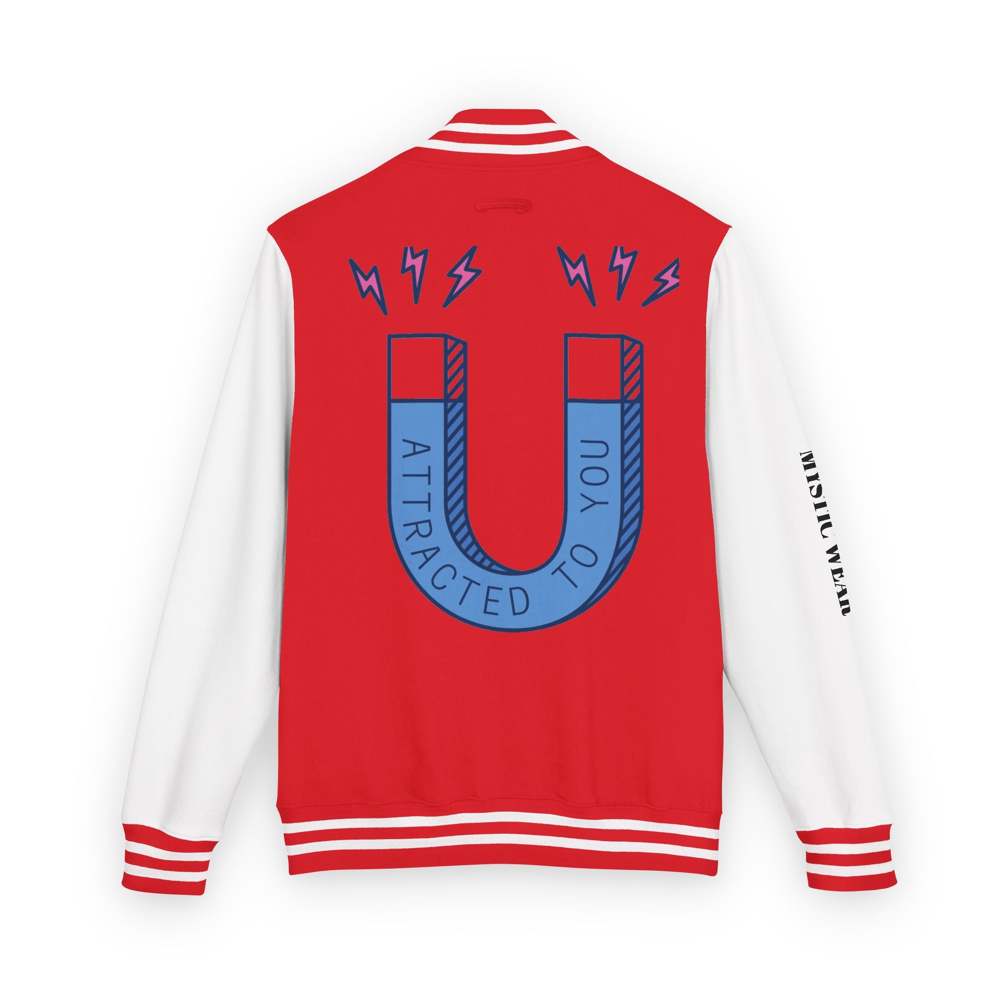 Attracted to You — Mystic Wear Varsity Bomber Jacket