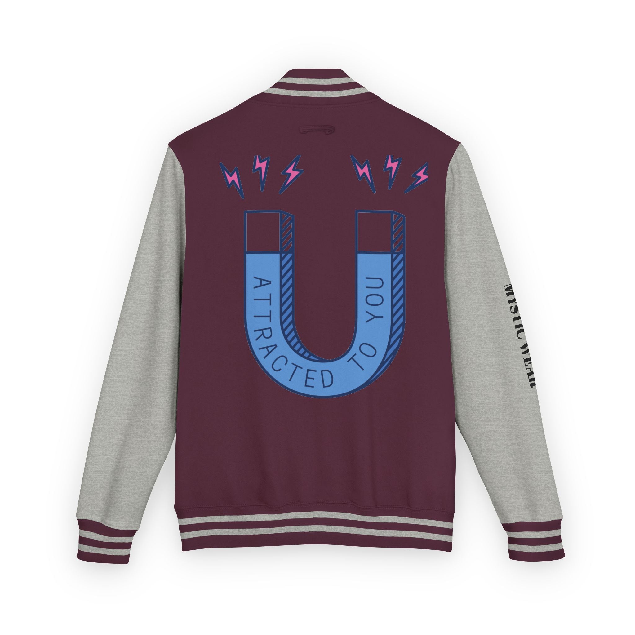 Attracted to You — Mystic Wear Varsity Bomber Jacket
