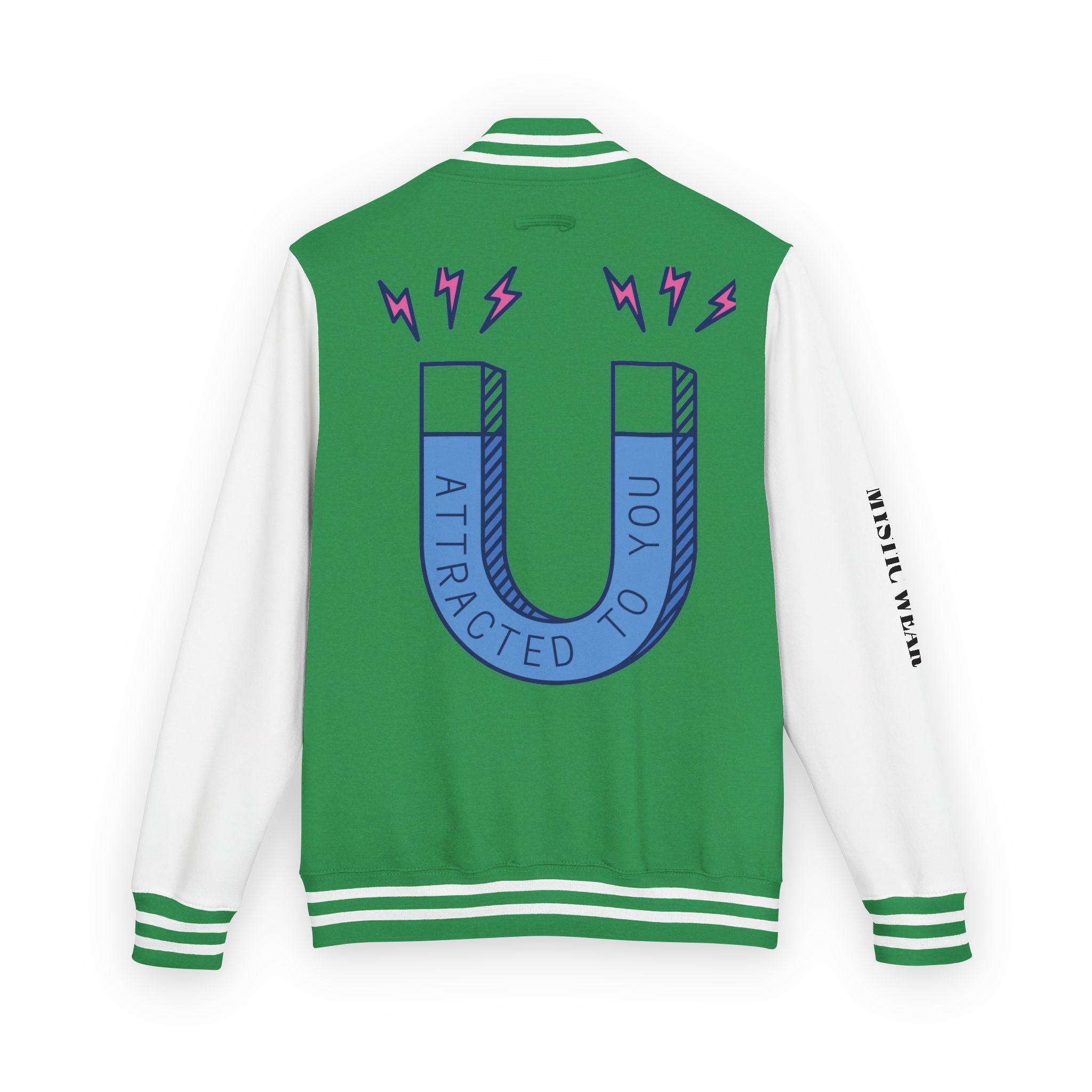 Attracted to You — Mystic Wear Varsity Bomber Jacket