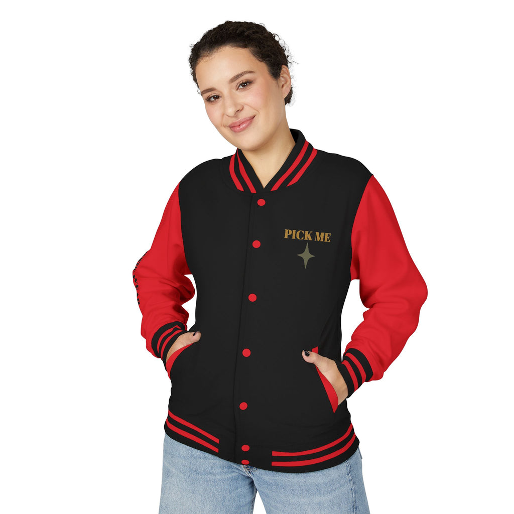 Attracted to You — Mystic Wear Varsity Bomber Jacket