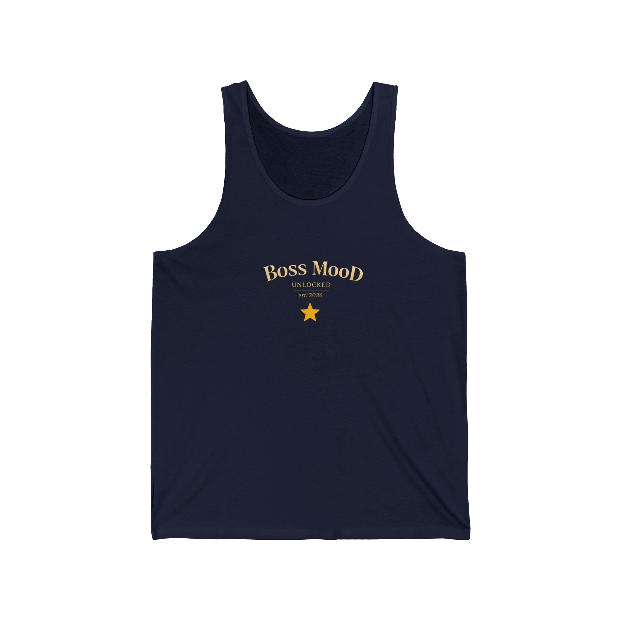 Boss Graphic Tank Top — Minimal  Casual Tank