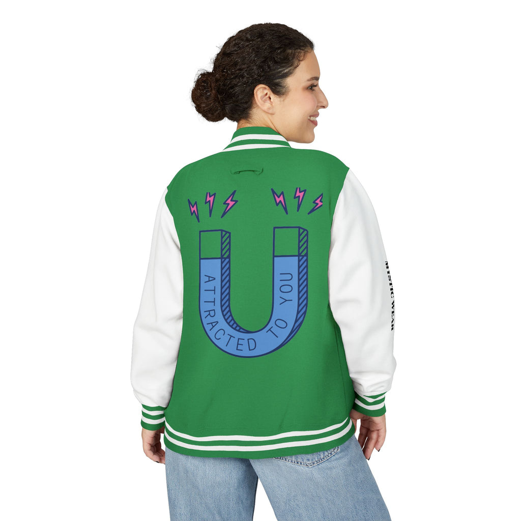 Attracted to You — Mystic Wear Varsity Bomber Jacket