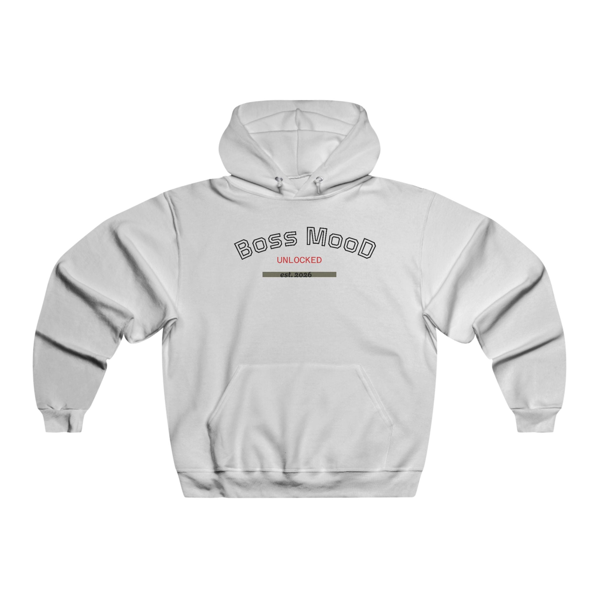 Boss Mood Unlocked Hoodie | Graphic Pullover for Confident Men