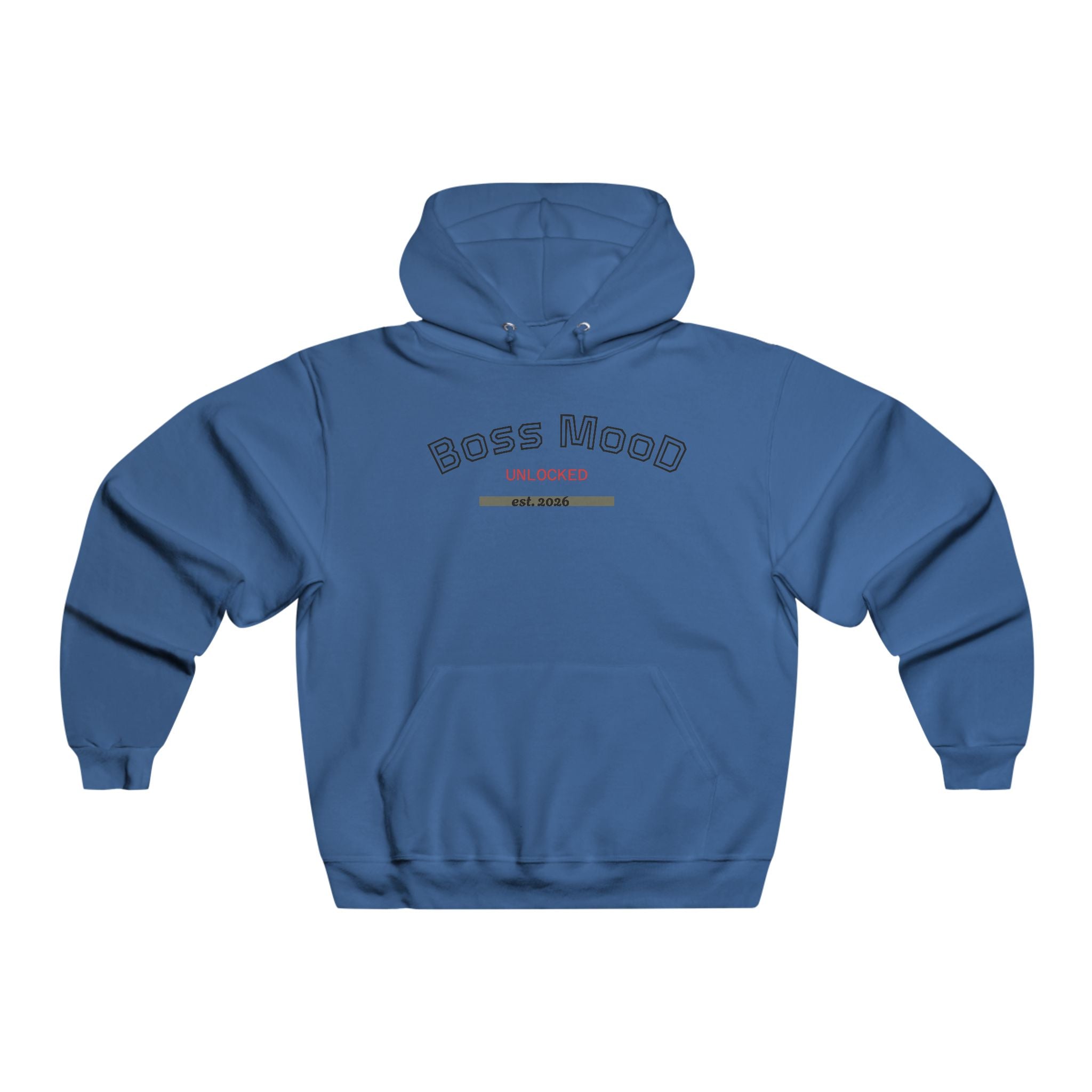 Boss Mood Unlocked Hoodie | Graphic Pullover for Confident Men