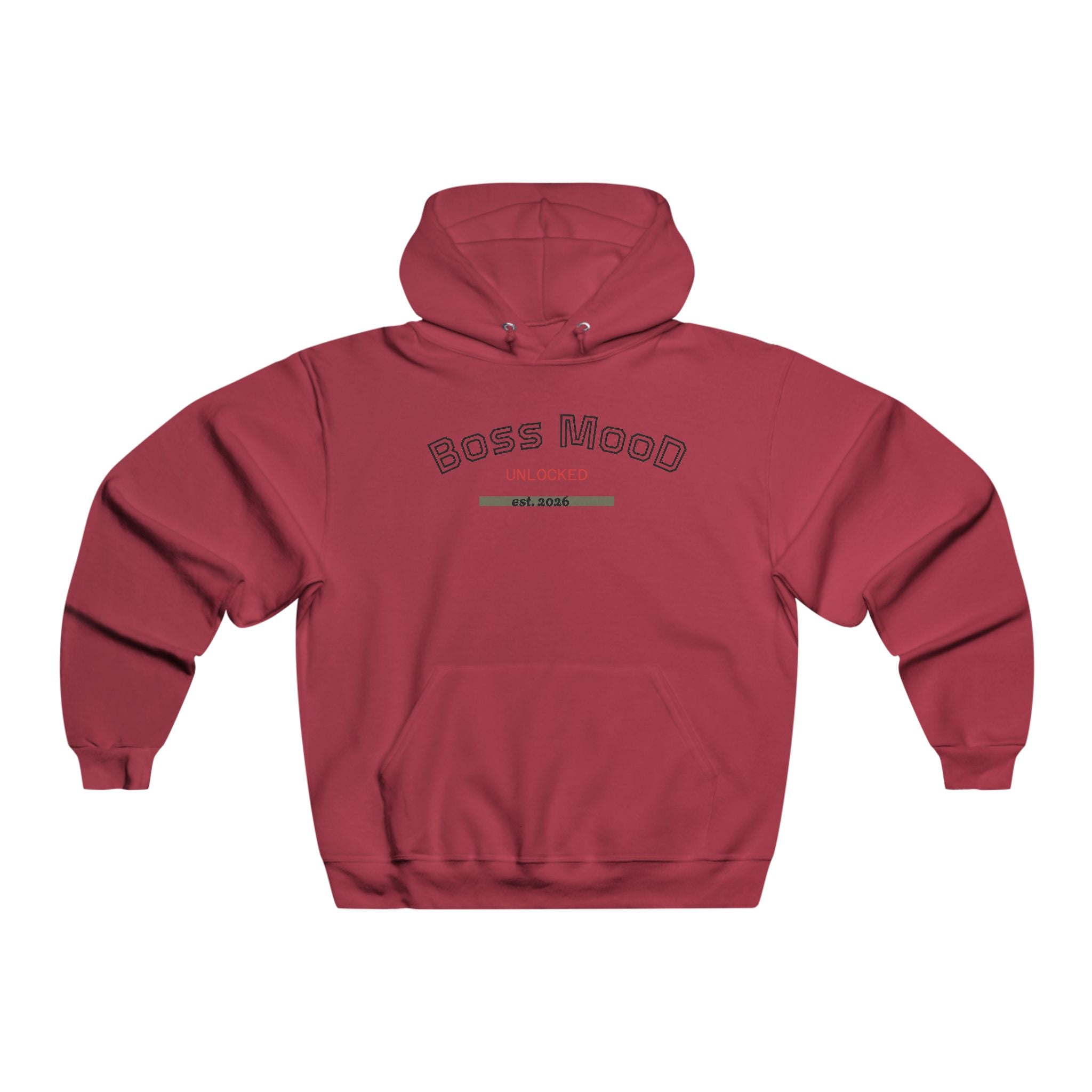 Boss Mood Unlocked Hoodie | Graphic Pullover for Confident Men