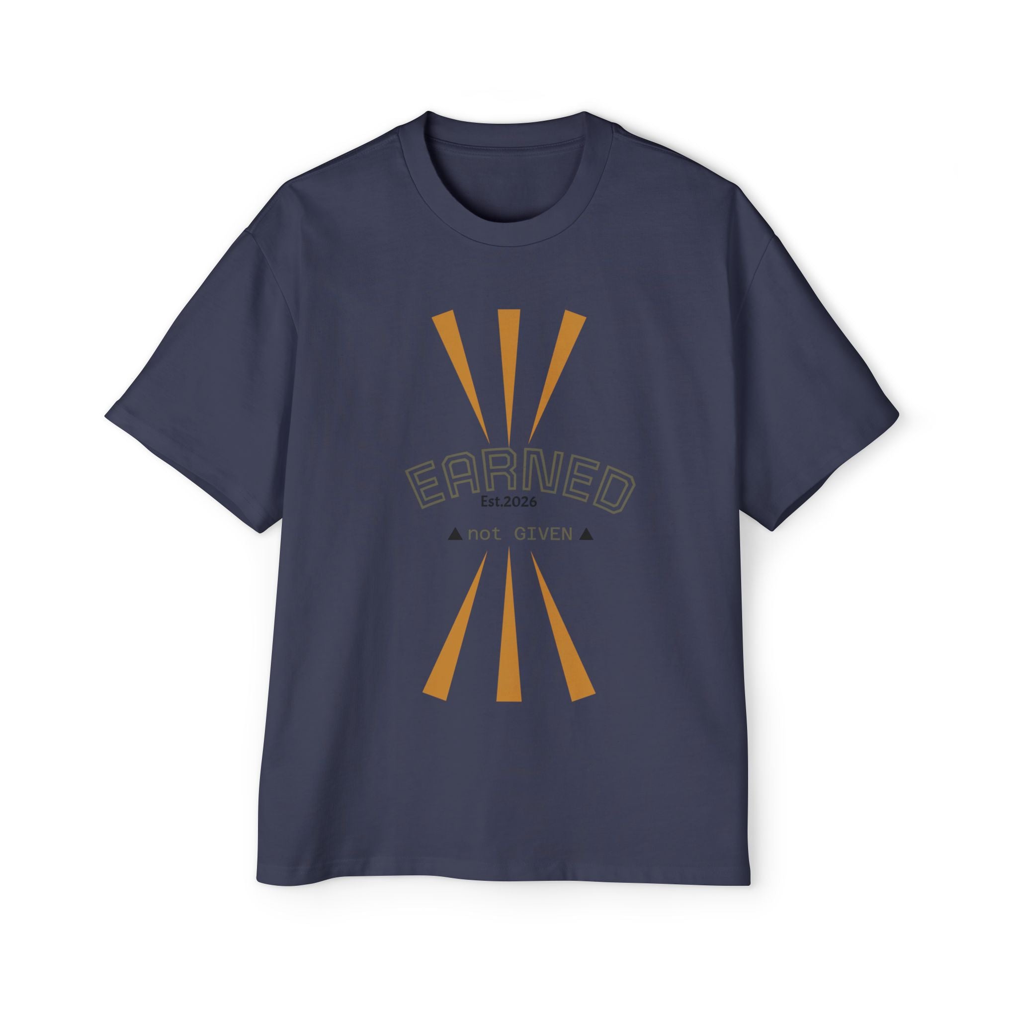 Earned Not Given Tee — Men’s Oversized Graphic Shirt