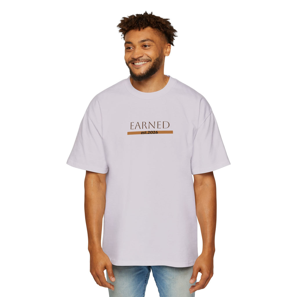Earned Not Given Graphic Tee | 'No Shortcuts' Chest Print