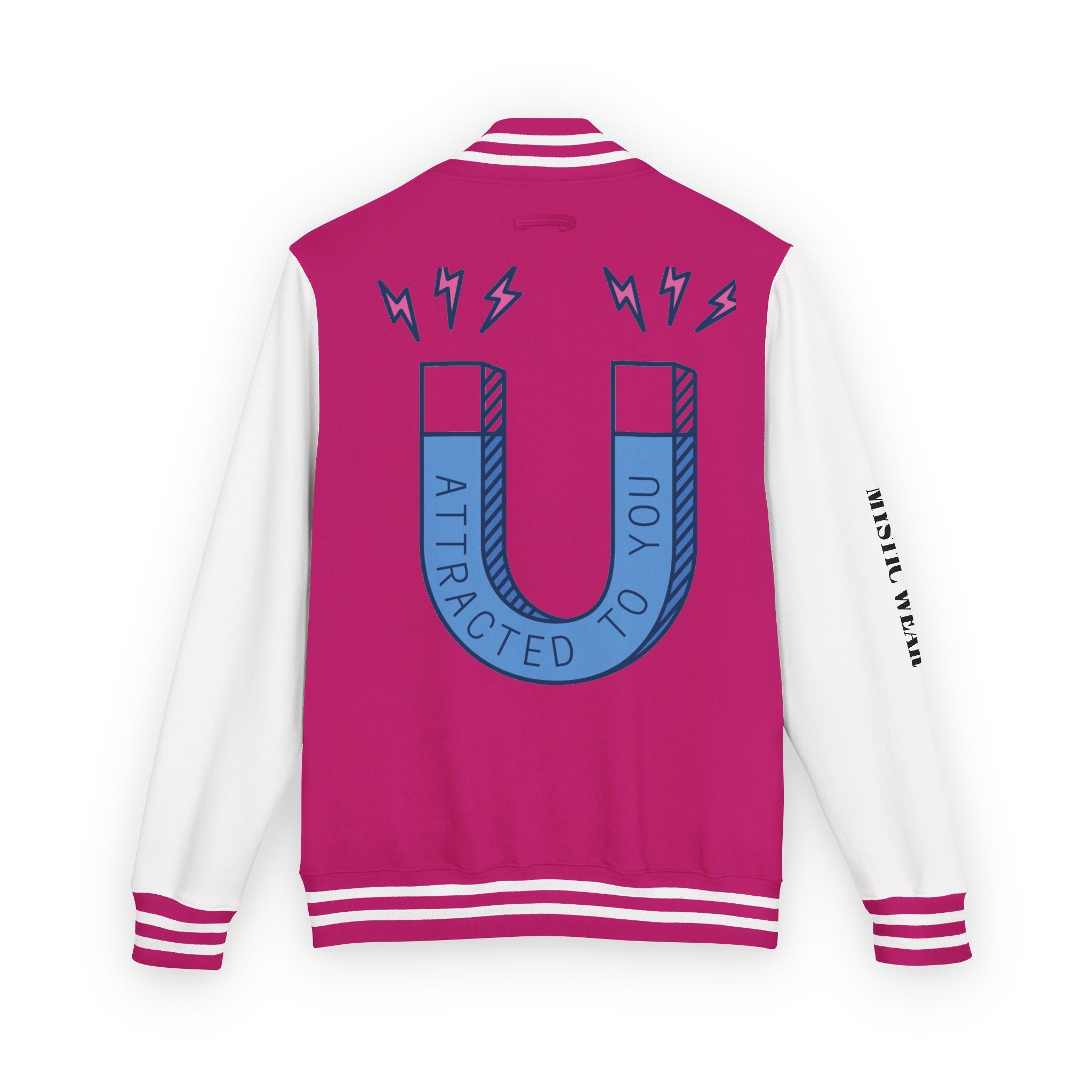 Attracted to You — Mystic Wear Varsity Bomber Jacket
