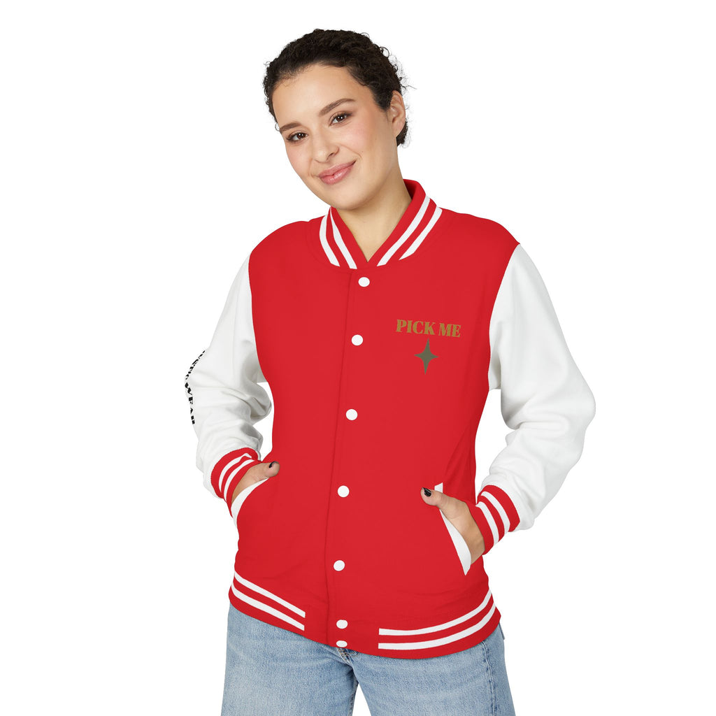 Attracted to You — Mystic Wear Varsity Bomber Jacket