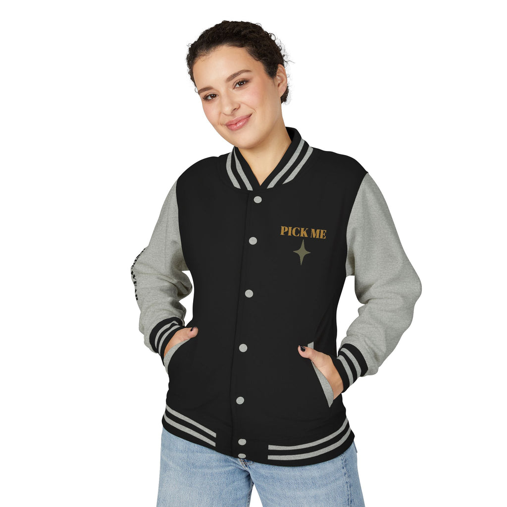 Attracted to You — Mystic Wear Varsity Bomber Jacket