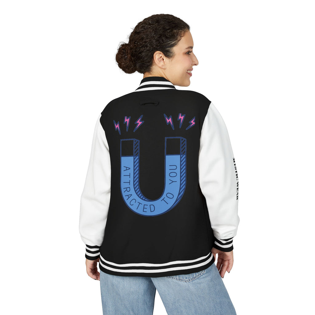 Attracted to You — Mystic Wear Varsity Bomber Jacket