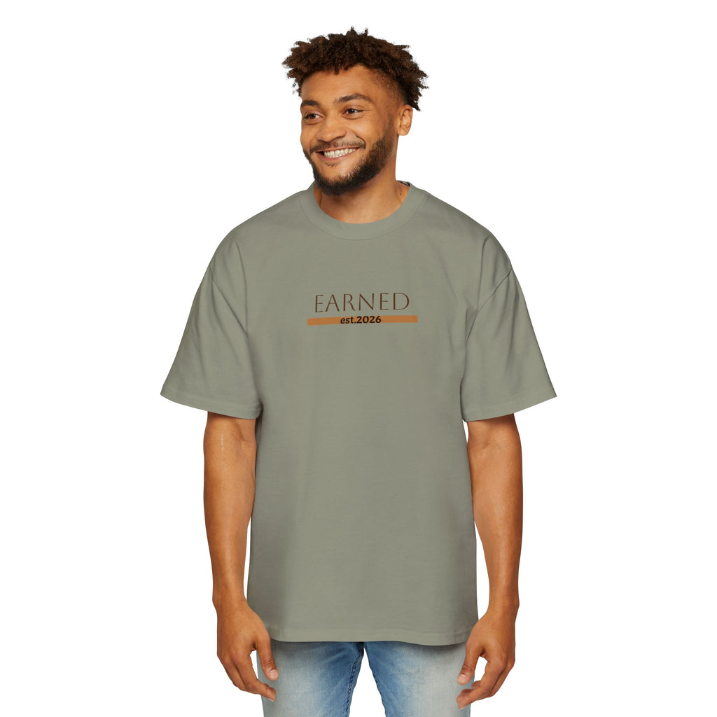 Earned Not Given Graphic Tee | 'No Shortcuts' Chest Print
