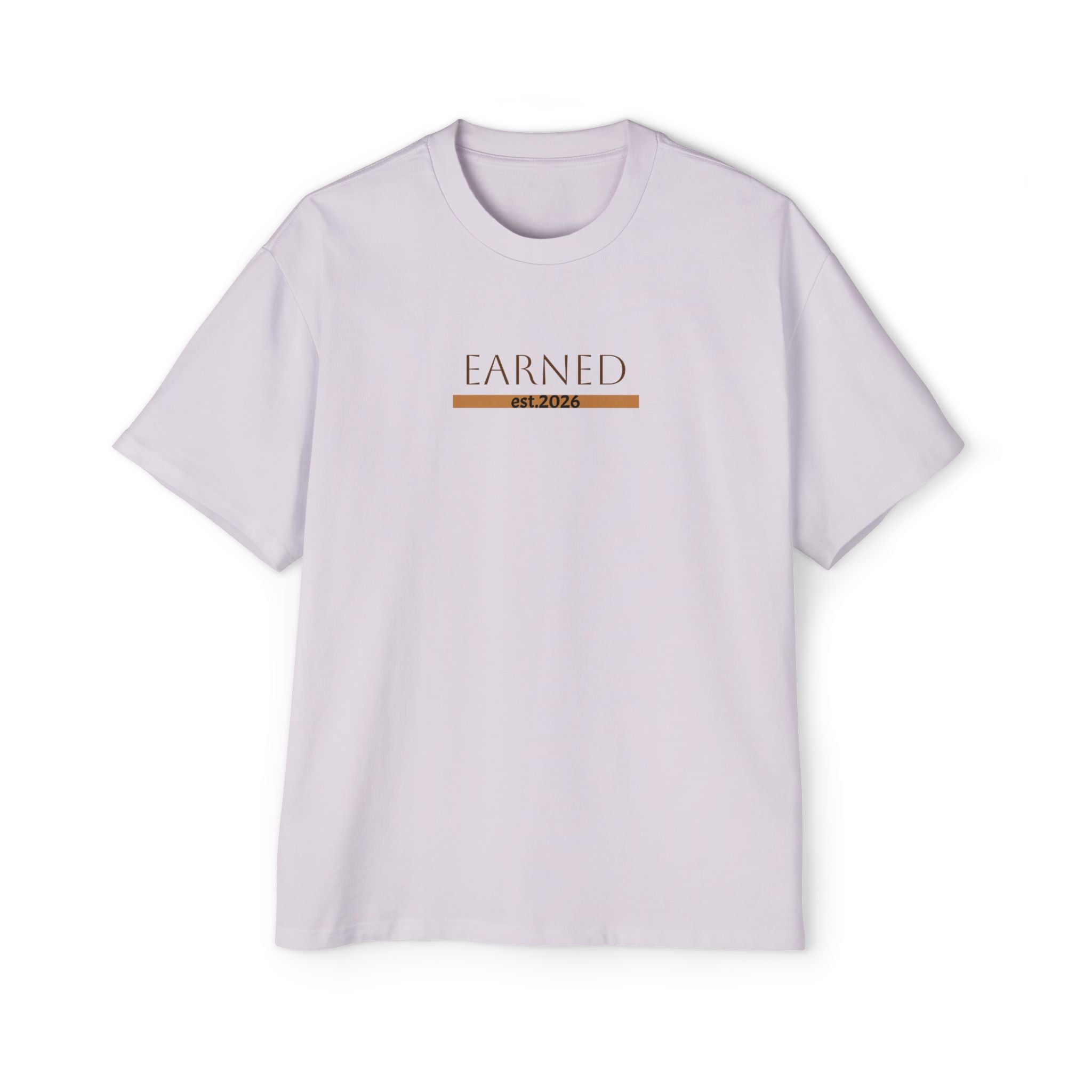 Earned Not Given Graphic Tee | 'No Shortcuts' Chest Print