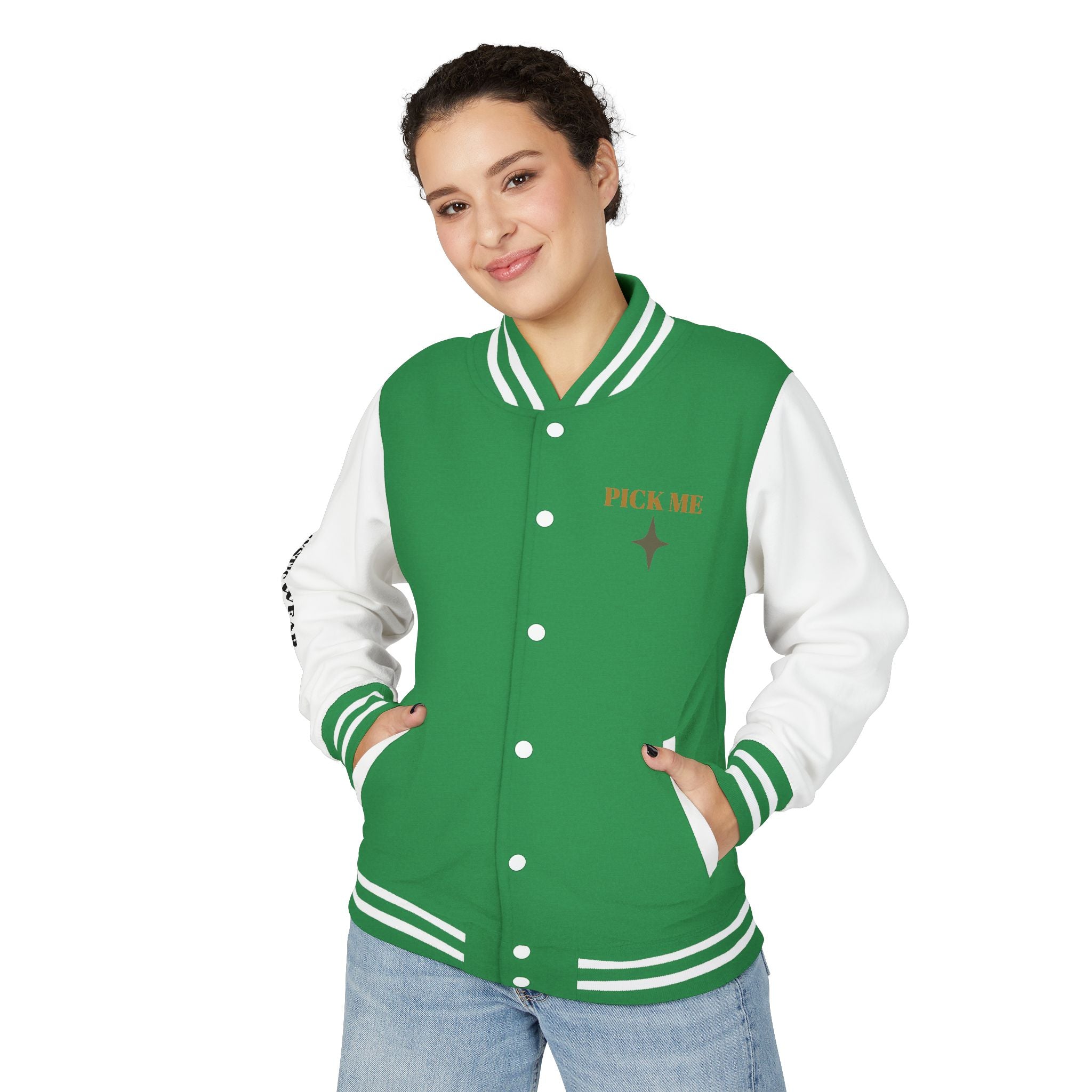 Attracted to You — Mystic Wear Varsity Bomber Jacket