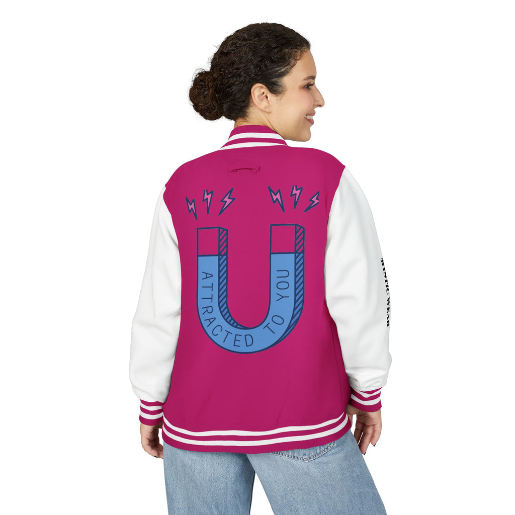 Attracted to You — Mystic Wear Varsity Bomber Jacket