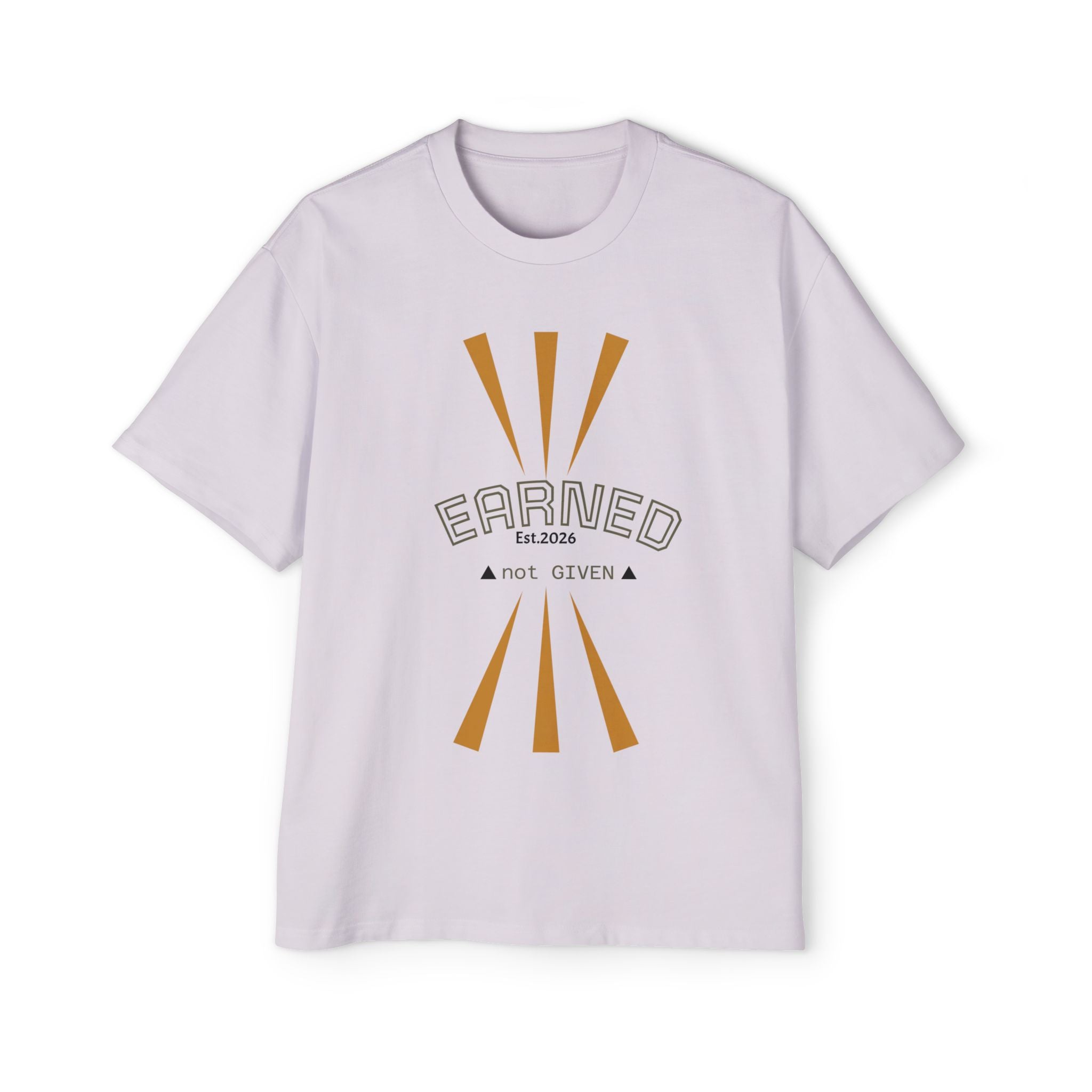 Earned Not Given Tee — Men’s Oversized Graphic Shirt