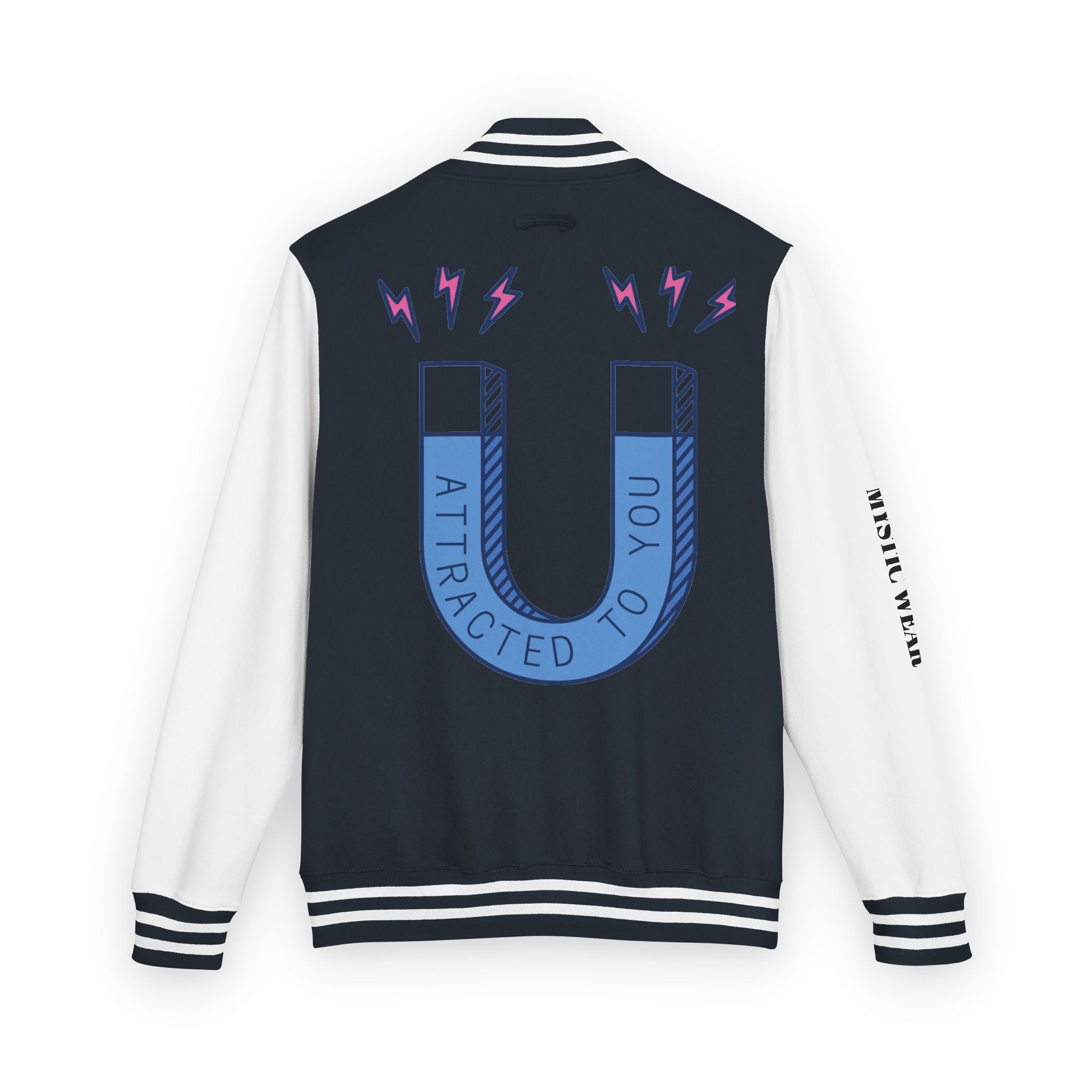 Attracted to You — Mystic Wear Varsity Bomber Jacket