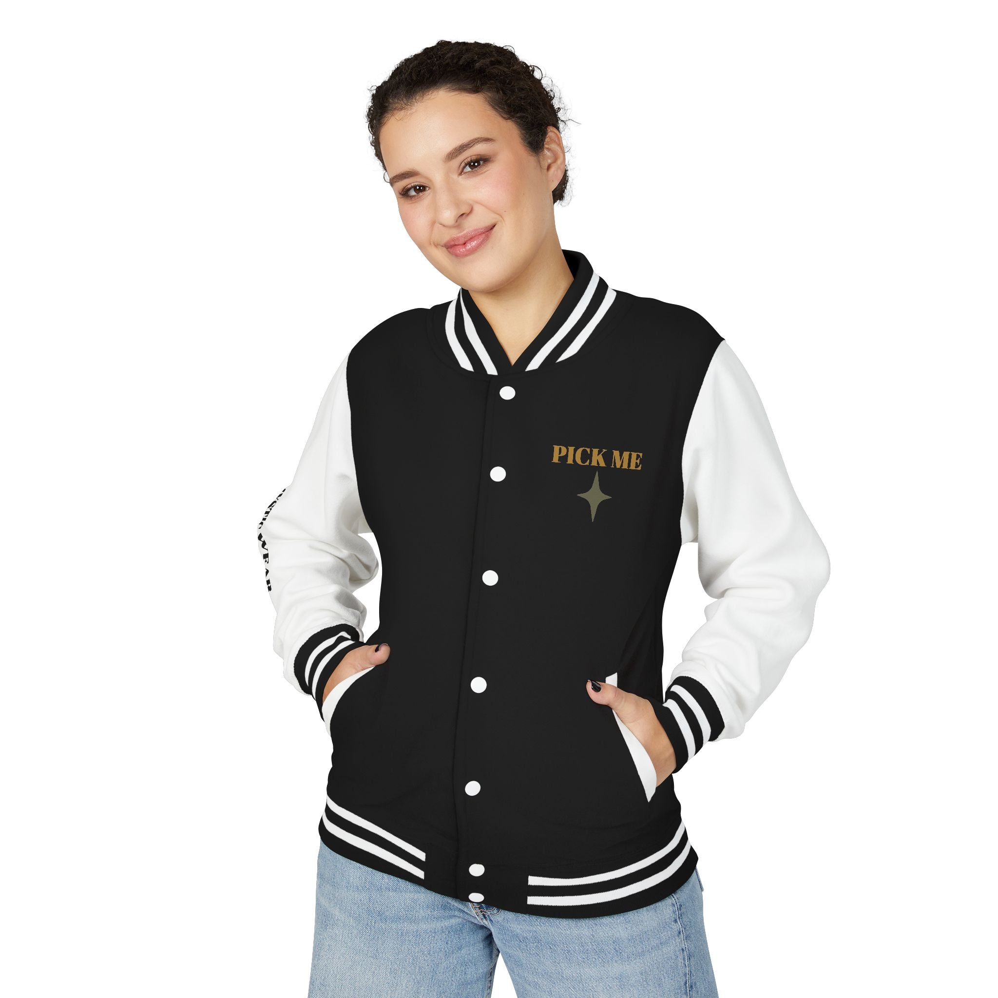 Attracted to You — Mystic Wear Varsity Bomber Jacket