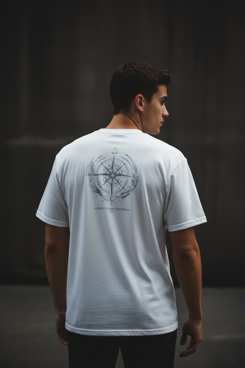 Aligned White Back