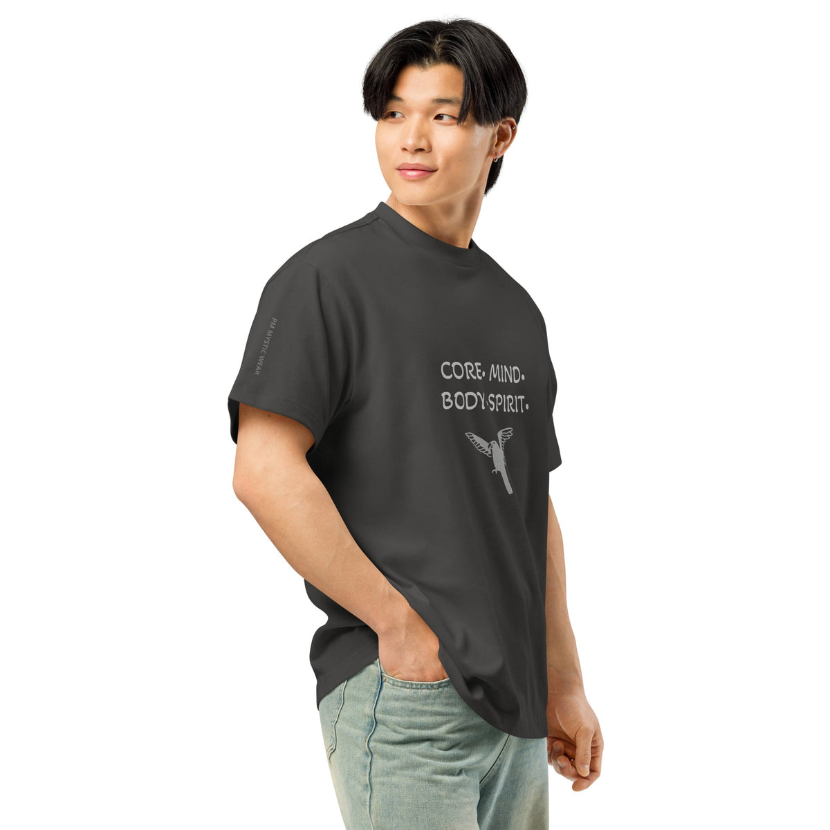 Core Mind Body Spirit Tee | PM Mystic - Pick Me Mystic WearCore Mind Body Spirit Tee | PM MysticT-ShirtPick Me Mystic Wear Pick Me Mystic Wear4937899_23584Product mockupSNavy Blazer