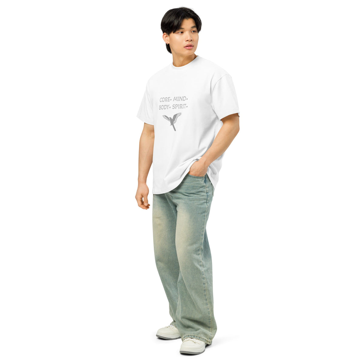 Core Mind Body Spirit Tee | PM Mystic - Pick Me Mystic WearCore Mind Body Spirit Tee | PM MysticT-ShirtPick Me Mystic Wear Pick Me Mystic Wear4937899_23599Product mockupMVintage White