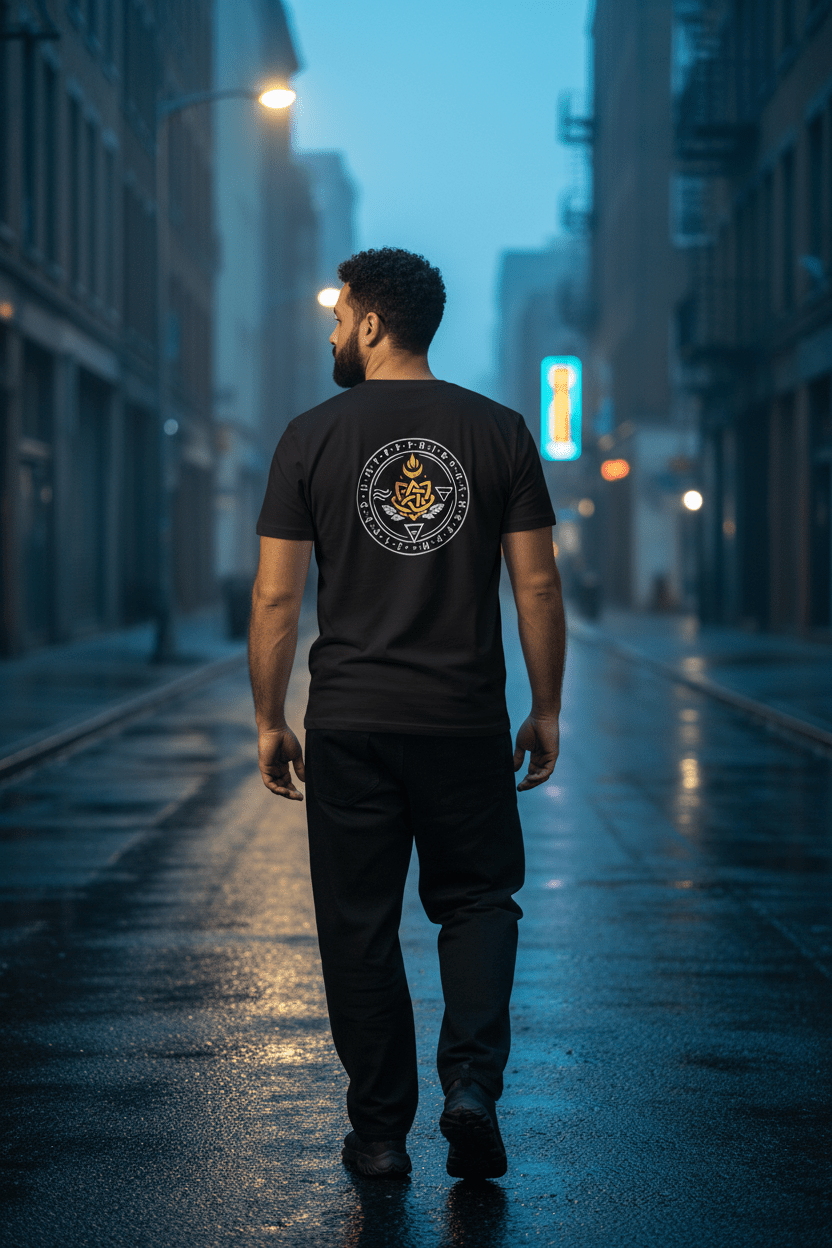 Creator Tee 2.0 — 'Build Your Legacy' Organic Cotton Graphic Tee - Pick Me Mystic WearCreator Tee 2.0 — 'Build Your Legacy' Organic Cotton Graphic TeeT-SHIRTPick Me Mystic WearPick Me Mystic Wear2822383_11870Black - Mixed-race Man UrbanMBlack