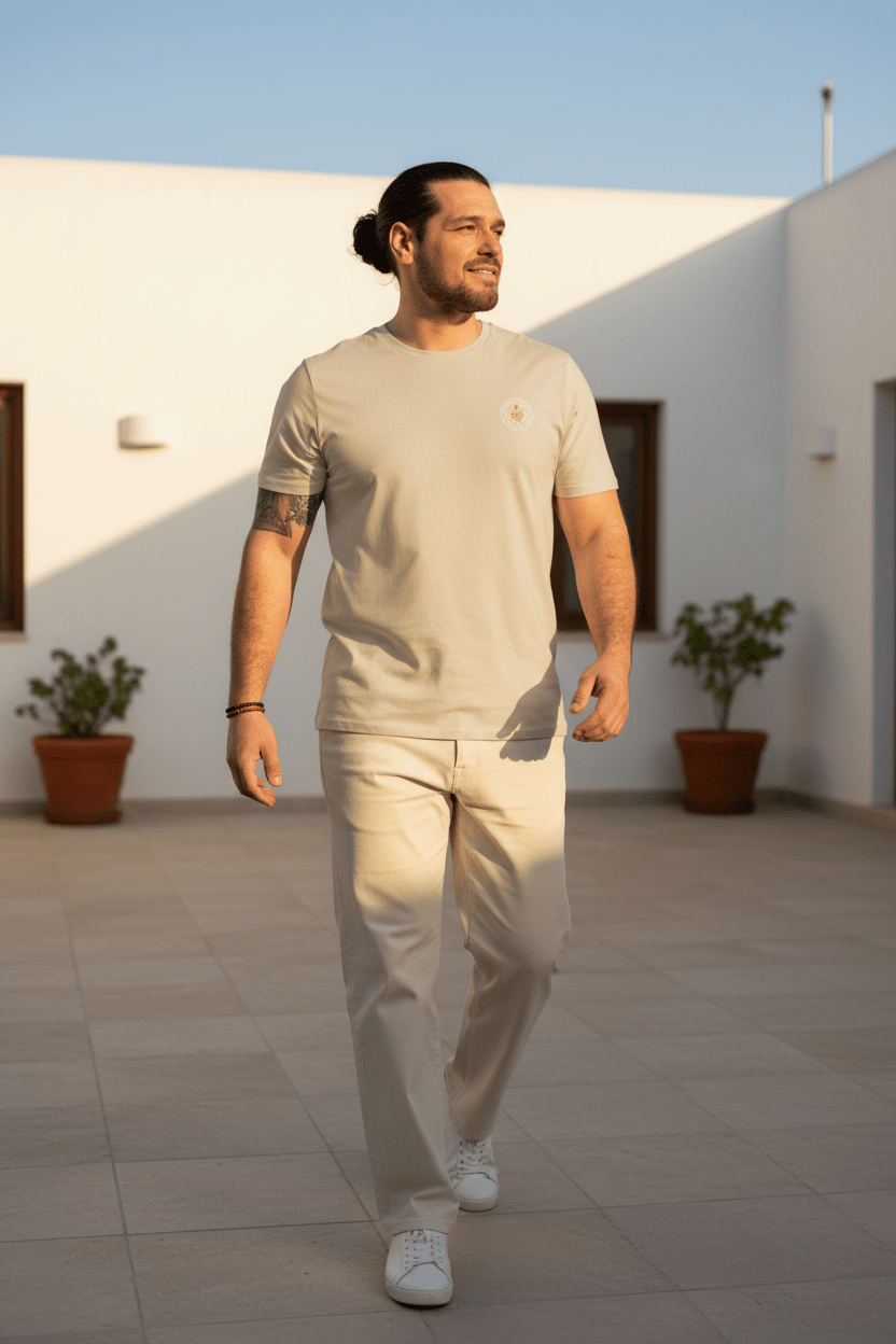 Creator Tee 2.0 — 'Build Your Legacy' Organic Cotton Graphic Tee - Pick Me Mystic WearCreator Tee 2.0 — 'Build Your Legacy' Organic Cotton Graphic TeeT-SHIRTPick Me Mystic WearPick Me Mystic Wear2822383_11870Natural/Sand - Latino ManMBlack