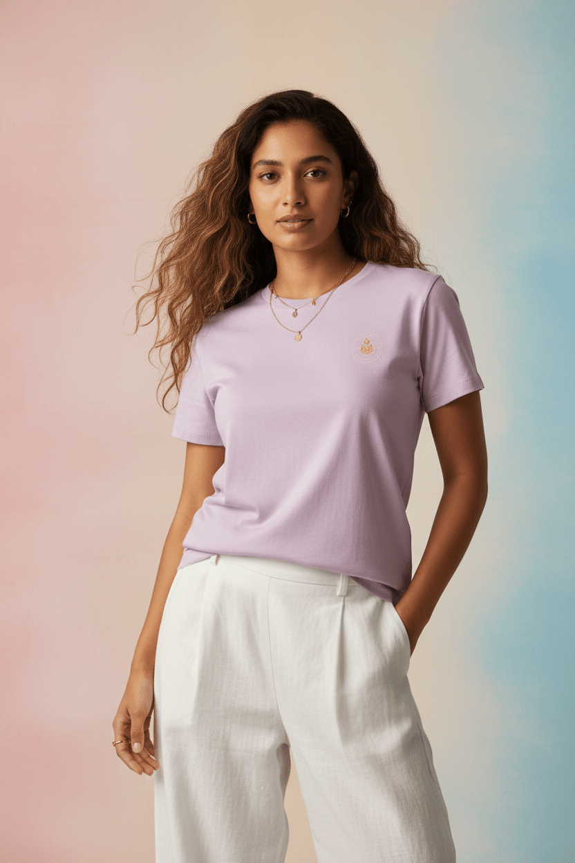 Creator Tee 2.0 — 'Build Your Legacy' Organic Cotton Graphic Tee - Pick Me Mystic WearCreator Tee 2.0 — 'Build Your Legacy' Organic Cotton Graphic TeeT-SHIRTPick Me Mystic WearPick Me Mystic Wear2822383_11870Lavender - South Asian Woman StudioMBlack