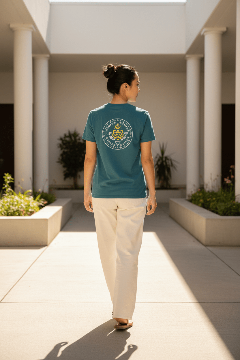 Creator Tee 2.0 — 'Build Your Legacy' Organic Cotton Graphic Tee - Pick Me Mystic WearCreator Tee 2.0 — 'Build Your Legacy' Organic Cotton Graphic TeeT-SHIRTPick Me Mystic WearPick Me Mystic Wear2822383_11870Stargazer Teal - East Asian WomanMBlack