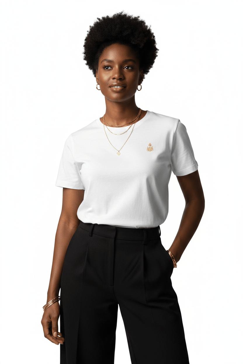 Creator Tee 2.0 — 'Build Your Legacy' Organic Cotton Graphic Tee - Pick Me Mystic WearCreator Tee 2.0 — 'Build Your Legacy' Organic Cotton Graphic TeeT-SHIRTPick Me Mystic WearPick Me Mystic Wear2822383_11870White - Black Woman StudioMBlack
