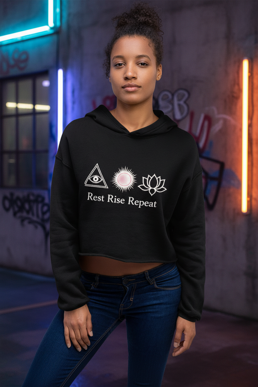 Crop hoodie urban