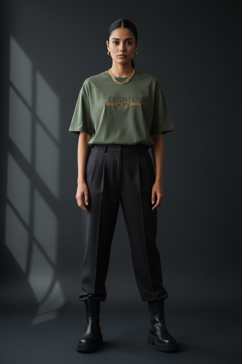 Earned Military Green