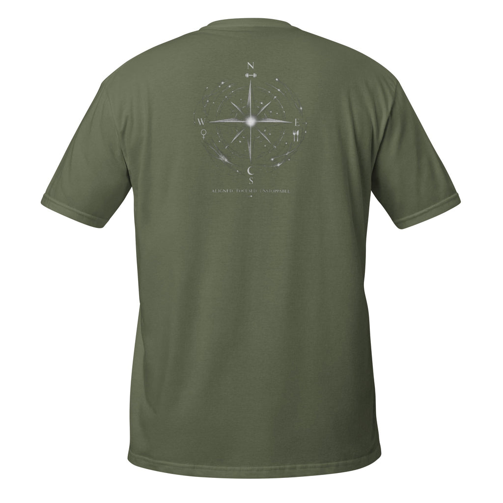 Energy Graphic Tee | 'Controlled Force' Unisex Cotton Print - Pick Me Mystic Wear Energy Graphic Tee | 'Controlled Force' Unisex Cotton PrintT-SHIRTPick Me Mystic Wear UKPick Me Mystic Wear 7646776_495Product mockupSMilitary Green