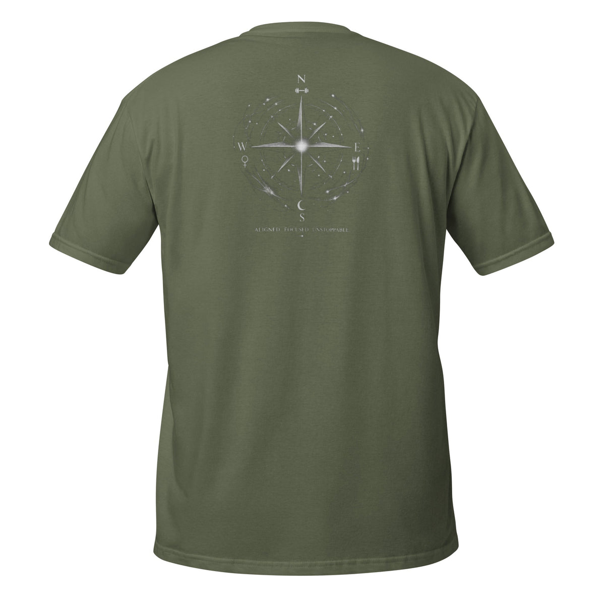 Energy Graphic Tee | 'Controlled Force' Unisex Cotton Print - Pick Me Mystic Wear Energy Graphic Tee | 'Controlled Force' Unisex Cotton PrintT-SHIRTPick Me Mystic Wear UKPick Me Mystic Wear 7646776_495Product mockupSMilitary Green