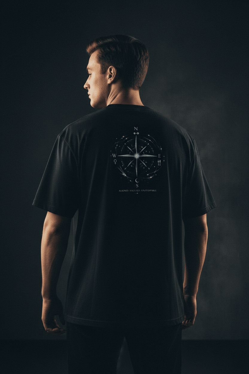 Energy Graphic Tee | 'Controlled Force' Unisex Cotton Print - Pick Me Mystic Wear Energy Graphic Tee | 'Controlled Force' Unisex Cotton PrintT-SHIRTPick Me Mystic Wear UKPick Me Mystic Wear 2383609_474Aligned Black BackSBlack