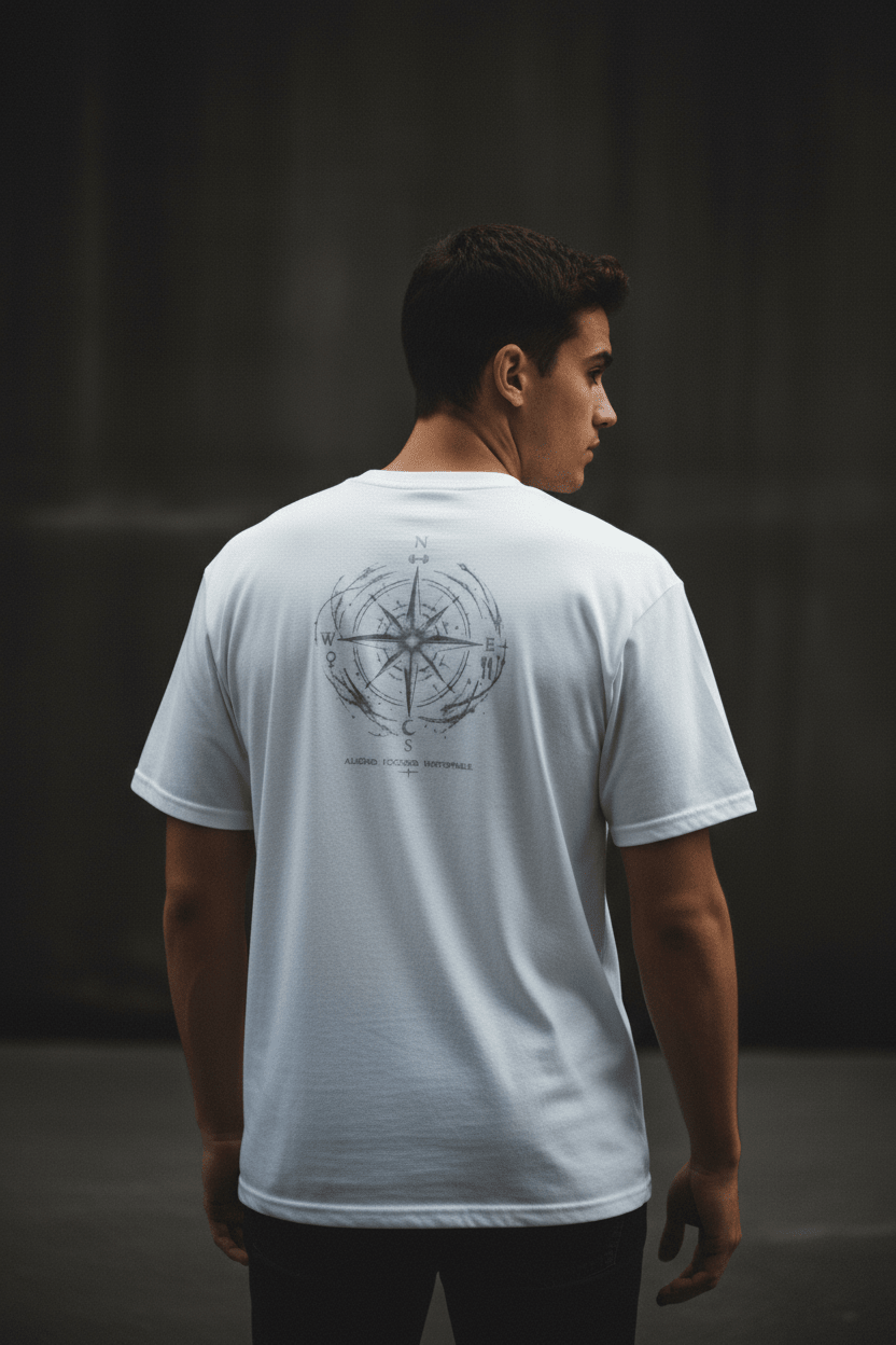 Energy Graphic Tee | 'Controlled Force' Unisex Cotton Print - Pick Me Mystic Wear Energy Graphic Tee | 'Controlled Force' Unisex Cotton PrintT-SHIRTPick Me Mystic Wear UKPick Me Mystic Wear 2383609_474Aligned White BackSBlack