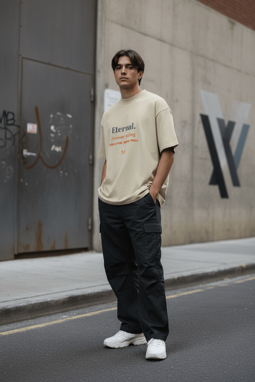 Eternal High Neck Tee – Oversized Drop Shoulder - Pick Me Mystic WearEternal High Neck Tee – Oversized Drop ShoulderT-ShirtPrintifyPick Me Mystic Wear5635649_21001Eternal Stone MockupSFrench Navy