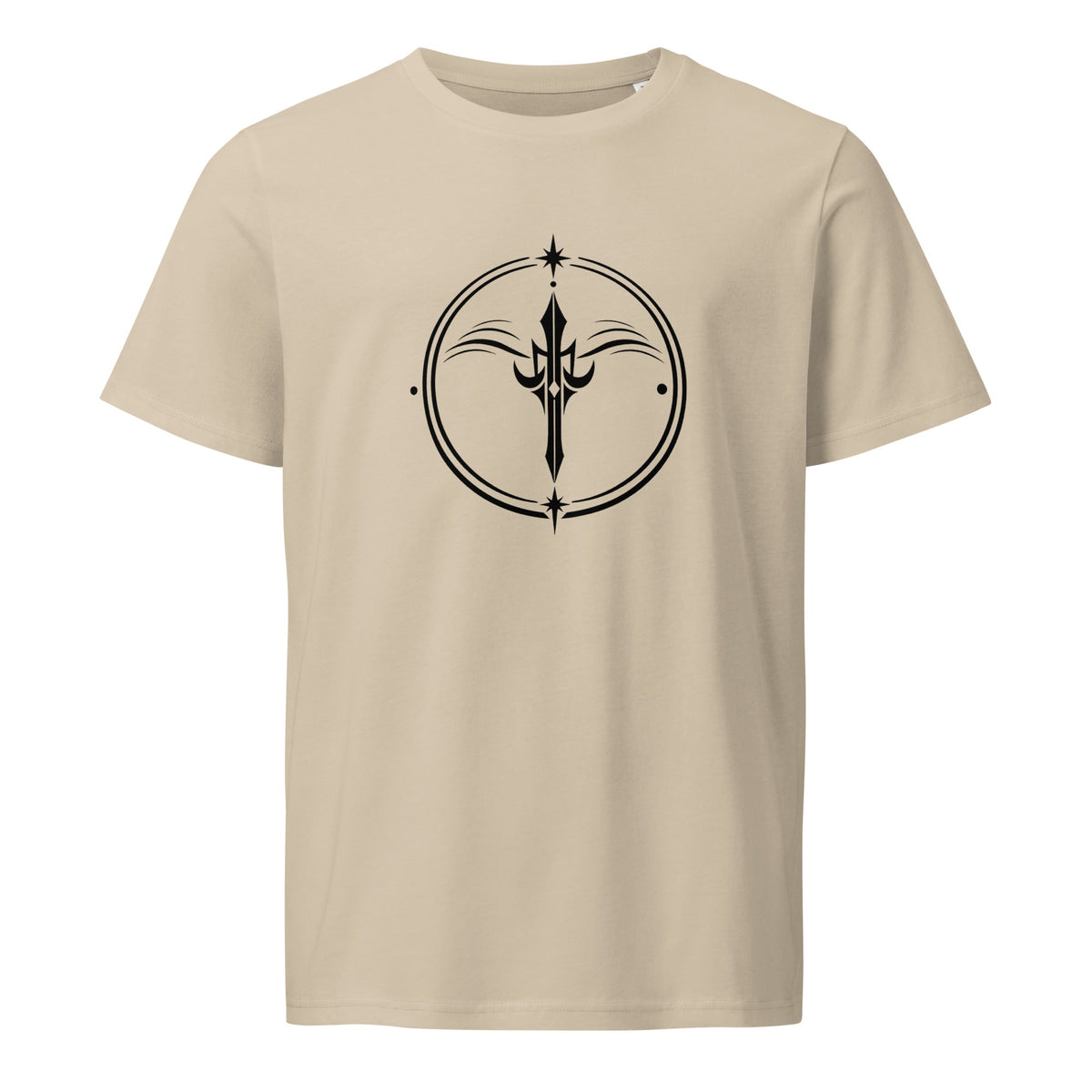 Featherweight Organic Tee | 'Light Touch, Heavy Impact' Regular Fit Print - Pick Me Mystic Wear Featherweight Organic Tee | 'Light Touch, Heavy Impact' Regular Fit PrintT-SHIRTPick Me Mystic WearPick Me Mystic Wear 9790875_21327Product mockupSDesert Dust