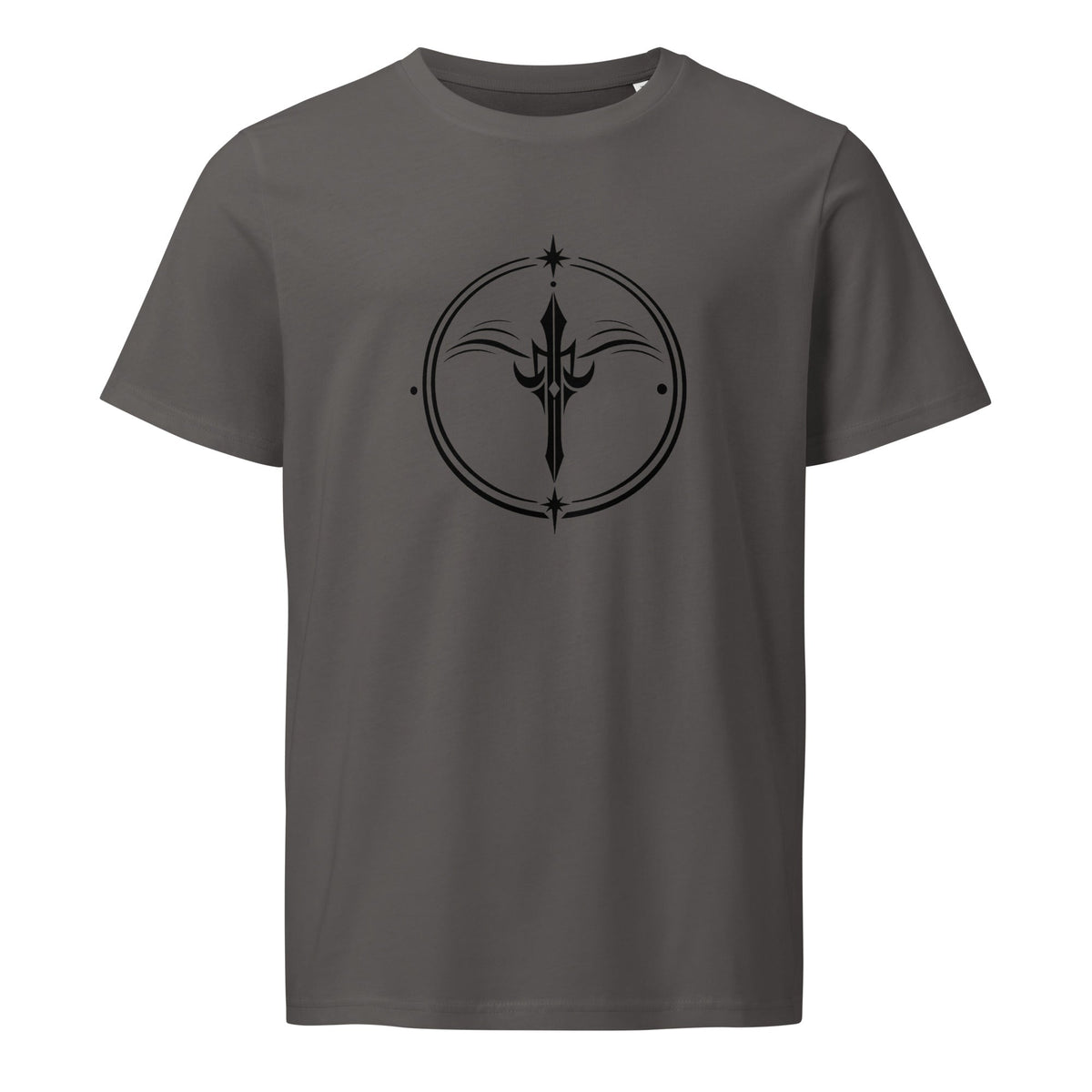 Featherweight Organic Tee | 'Light Touch, Heavy Impact' Regular Fit Print - Pick Me Mystic Wear Featherweight Organic Tee | 'Light Touch, Heavy Impact' Regular Fit PrintT-SHIRTPick Me Mystic WearPick Me Mystic Wear 9790875_21317Product mockupSAnthracite