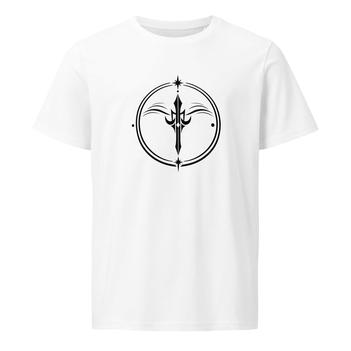 Featherweight Organic Tee | 'Light Touch, Heavy Impact' Regular Fit Print - Pick Me Mystic Wear Featherweight Organic Tee | 'Light Touch, Heavy Impact' Regular Fit PrintT-SHIRTPick Me Mystic WearPick Me Mystic Wear 9790875_21347Product mockupSWhite