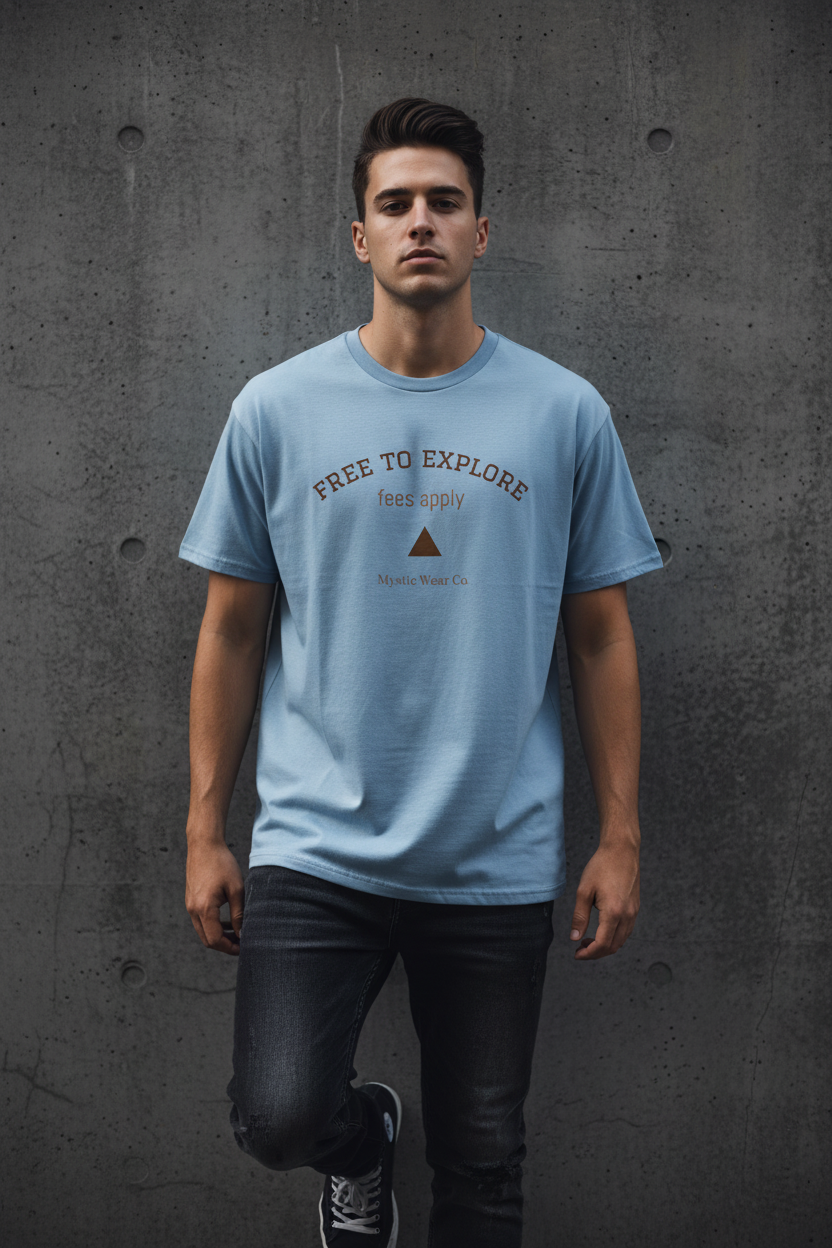 Free to Explore Light Blue