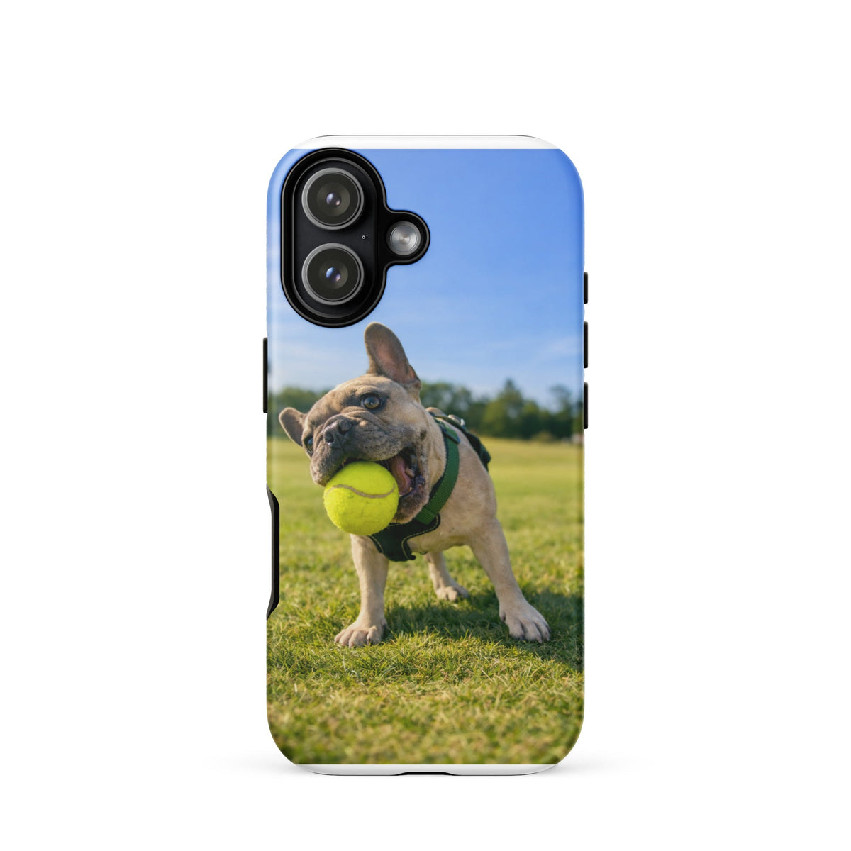 French Bulldog iPhone® Case | 'Petit Boss' Minimal Dark Design - Pick Me Mystic Wear French Bulldog iPhone® Case | 'Petit Boss' Minimal Dark DesignPHONE-CASEPick Me Mystic WearPick Me Mystic Wear 1747350_33989Product mockupiPhone 17