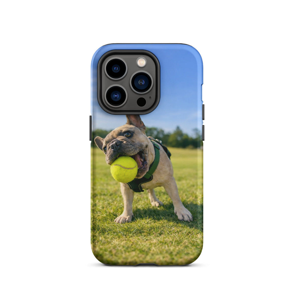French Bulldog iPhone® Case | 'Petit Boss' Minimal Dark Design - Pick Me Mystic Wear French Bulldog iPhone® Case | 'Petit Boss' Minimal Dark DesignPHONE-CASEPick Me Mystic WearPick Me Mystic Wear 1747350_16127Product mockupiPhone 14 Pro