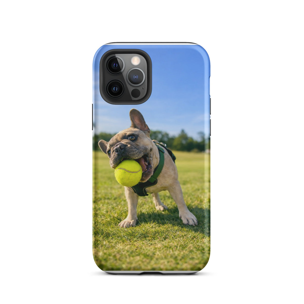 French Bulldog iPhone® Case | 'Petit Boss' Minimal Dark Design - Pick Me Mystic Wear French Bulldog iPhone® Case | 'Petit Boss' Minimal Dark DesignPHONE-CASEPick Me Mystic WearPick Me Mystic Wear 1747350_15397Product mockupiPhone 12 Pro