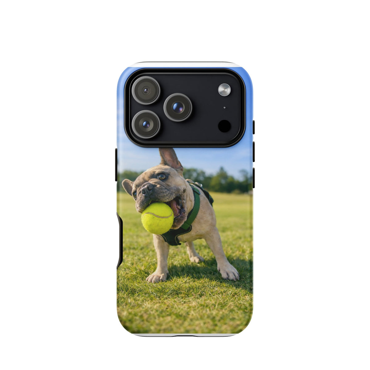 French Bulldog iPhone® Case | 'Petit Boss' Minimal Dark Design - Pick Me Mystic Wear French Bulldog iPhone® Case | 'Petit Boss' Minimal Dark DesignPHONE-CASEPick Me Mystic WearPick Me Mystic Wear 1747350_33991Product mockupiPhone 17 Pro