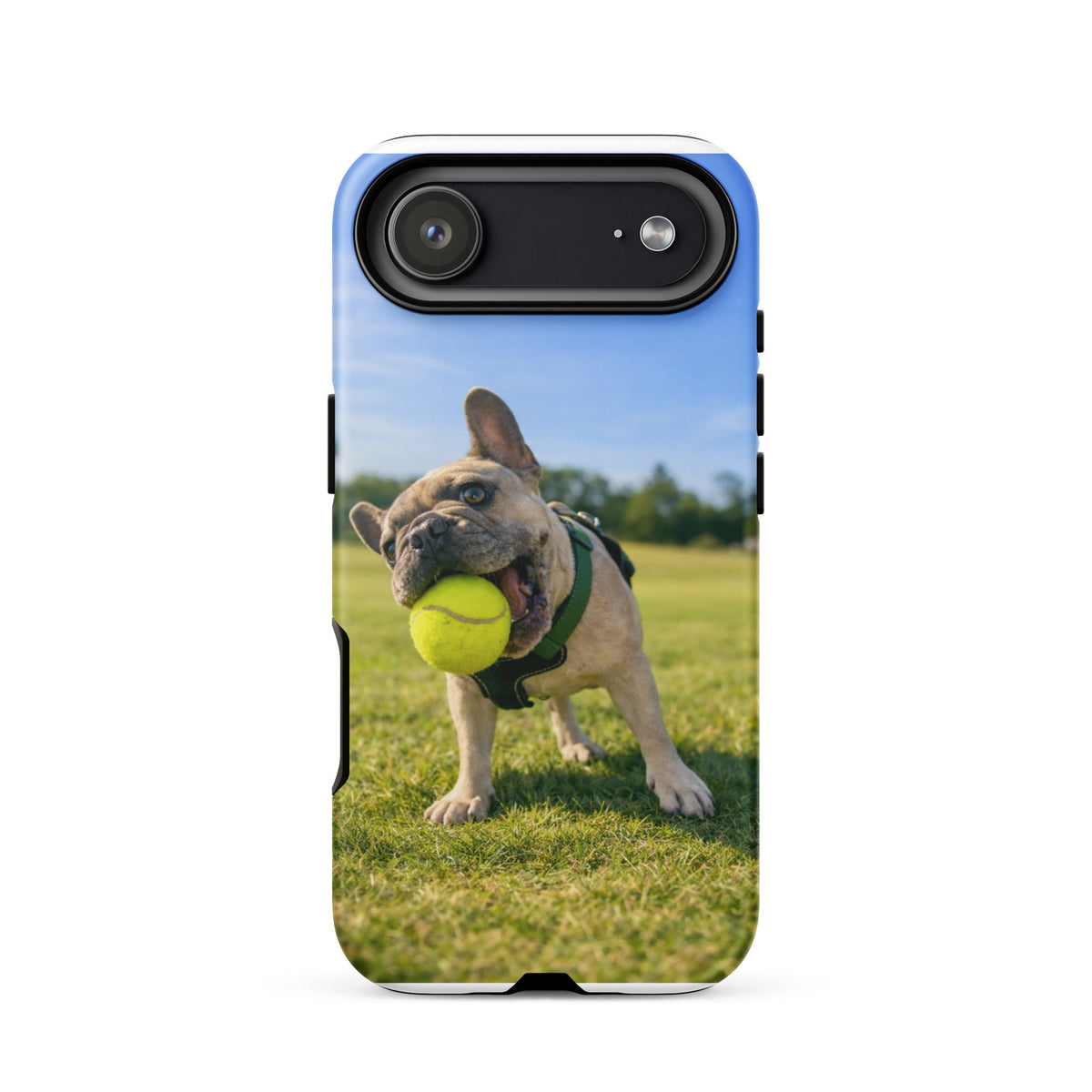 French Bulldog iPhone® Case | 'Petit Boss' Minimal Dark Design - Pick Me Mystic Wear French Bulldog iPhone® Case | 'Petit Boss' Minimal Dark DesignPHONE-CASEPick Me Mystic WearPick Me Mystic Wear 1747350_33990Product mockupiPhone 17 Air