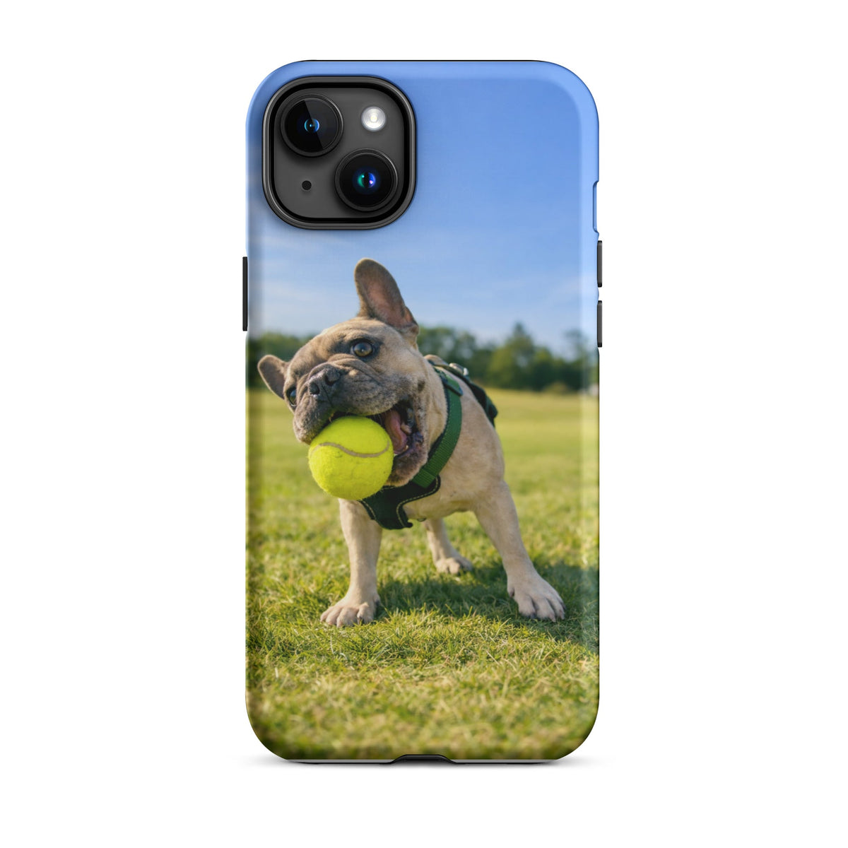 French Bulldog iPhone® Case | 'Petit Boss' Minimal Dark Design - Pick Me Mystic Wear French Bulldog iPhone® Case | 'Petit Boss' Minimal Dark DesignPHONE-CASEPick Me Mystic WearPick Me Mystic Wear 1747350_17717Product mockupiPhone 15 Plus