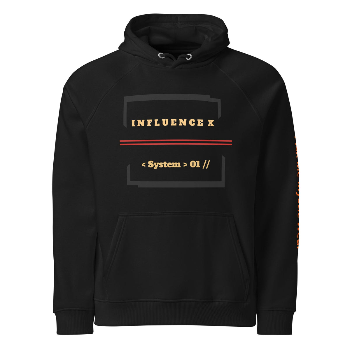 INFLUENCE X – System 01 Hoodie - Pick Me Mystic WearINFLUENCE X – System 01 HoodiePick Me Mystic Wear Pick Me Mystic Wear4602987_13723Product mockupXSBlack